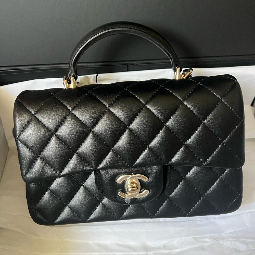 Chanel Rectangular Mini Top Handle Flap